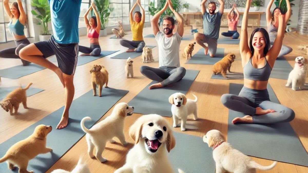 Puppy Yoga