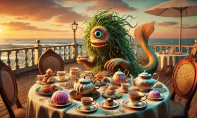 Laura Mutated Sea Monster Afternoon Tea